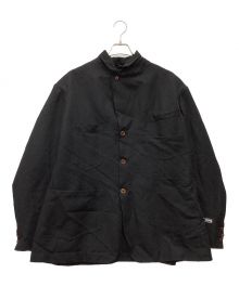 COMME des GARCONS×YI（コムデギャルソン×ヤマイチ）の古着「AD2023 OVERSIZED JACKET polyester twill garment treated」｜ブラック