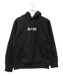 SUPREME（シュプリーム）の古着「Bandana Box Logo Hooded Sweatshirt 19AW」｜ブラック