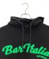 中古・古着 sacai (サカイ) Bar Italia Hoodie プルオーバーパーカー ブラック サイズ:SIZE 3：15000円