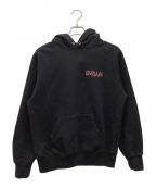 SUPREMEシュプリーム）の古着「プルオーバーパーカー Portrait Hooded Sweatshirt 18AW」｜ブラック