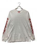 SUPREMEシュプリーム）の古着「ロングカットソー Old English L/S Top　24AW」｜ホワイト