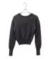 CLANE (クラネ) W FACE HALF ZIP YAK KNIT TOPS グレー サイズ:SIZE 1：7000円