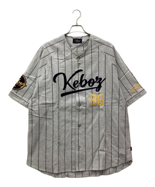 KEBOZ（ケボズ）KEBOZ (ケボズ) ゲームシャツ グレー サイズ:SIZE Lの古着・服飾アイテム