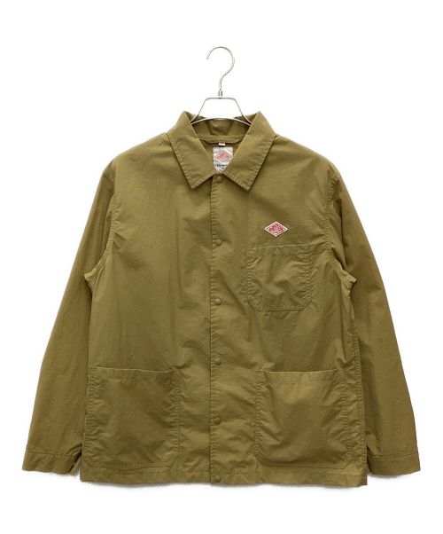 DANTON（ダントン）DANTON (ダントン) ナイロンタフタカバーオールジャケット ベージュ サイズ:SIZE 42の古着・服飾アイテム