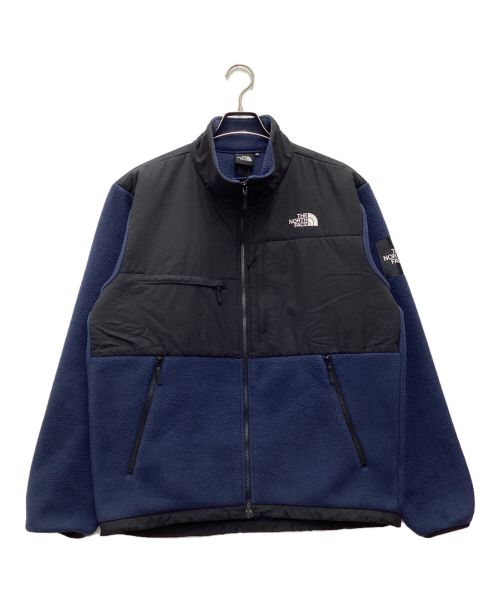 THE NORTH FACE（ザ ノース フェイス）THE NORTH FACE (ザ ノース フェイス) DENALI JACKET ブラック×ネイビー サイズ:SIZE XLの古着・服飾アイテム