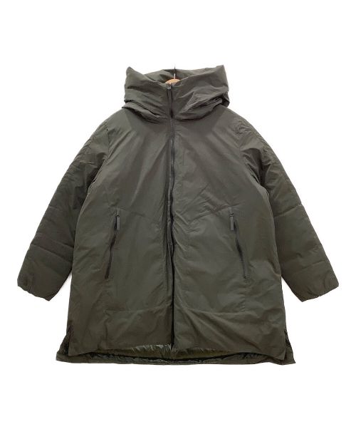 Jack Wolfskin（ジャック ウルフスキン）Jack Wolfskin (ジャック ウルフスキン) Jack Wolfskin　TOKYO CAPE　ダウンジャケット カーキ サイズ:Lサイズの古着・服飾アイテム