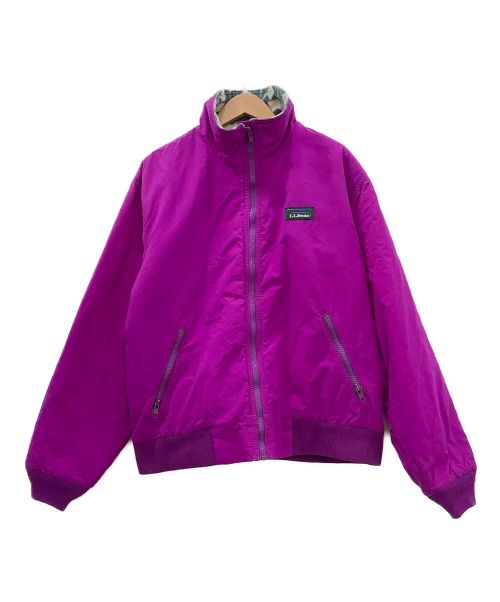 L.L.Bean（エルエルビーン）L.L.Bean (エルエルビーン) L.L.Bean　warm up jacket パープル サイズ:表記無の古着・服飾アイテム