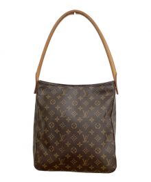 LOUIS VUITTON（ルイ ヴィトン）の古着「LOUIS VUITTON　モノグラム　ルーピングGM」｜ブラウン