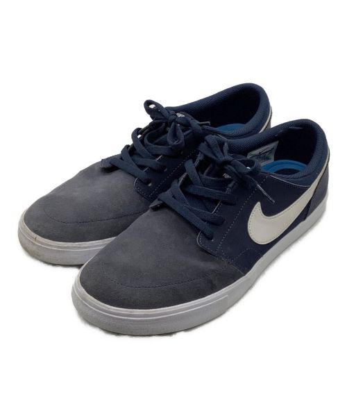 NIKE SB（ナイキエスビー）NIKE SB (ナイキエスビー) SB PORTMORE 2 SOLAR ネイビー サイズ:26.5cmの古着・服飾アイテム