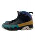 NIKE (ナイキ) AIR JORDAN9 ブラック×ブルー サイズ:25.5cm：5000円