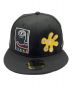 New Era (ニューエラ) 59FIFTY baanai × NEW ERA マルチ アート ブラック サイズ:7 1/4　57.7cm：3980円