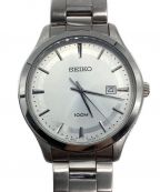 SEIKOセイコー）の古着「SEIKO　腕時計　クォーツ　100M」｜シルバー