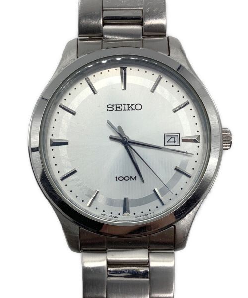 SEIKO（セイコー）SEIKO (セイコー) SEIKO　腕時計　クォーツ　100M シルバーの古着・服飾アイテム