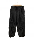 COOTIE PRODUCTIONSクーティープロダクツ）の古着「COOTIE PRODUCTIONS　T/R Error Fit Utility Easy Pants」｜ブラック