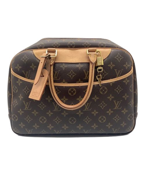 LOUIS VUITTON（ルイ ヴィトン）LOUIS VUITTON (ルイ ヴィトン) ドーヴィル(ボーリングヴァニティ) ブラウンの古着・服飾アイテム