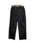 COOTIE PRODUCTIONS（クーティープロダクツ）の古着「SHRINK NYLON 2 TUCK EASY PANTS」｜ブラック