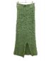 FRAY ID (フレイ アイディー) ファンシーヤーンニットスカート 黄緑 サイズ:ONESIZE：5000円