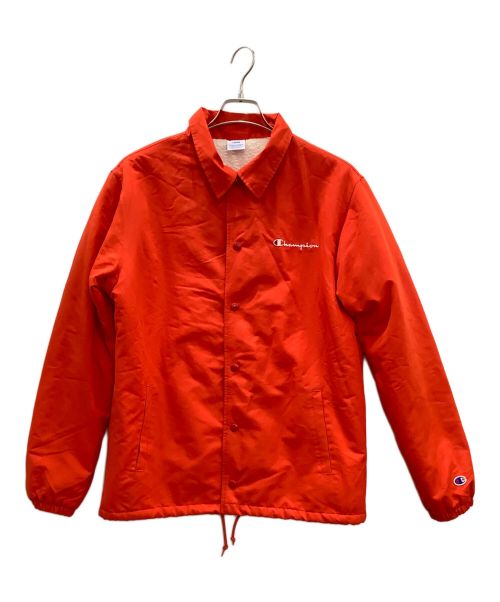 Champion（チャンピオン）Champion (チャンピオン) 裏ボアコーチジャケット レッド サイズ:Lの古着・服飾アイテム