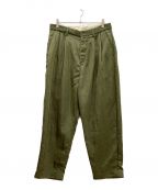 NATAL DESIGNネイタルデザイン）の古着「SLACKER PANTS NYLON」｜カーキ