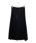 YOHJI YAMAMOTO (ヨウジヤマモト) タイトロングスカート ブラック サイズ:S：7000円