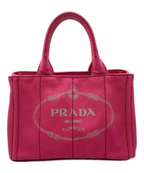 PRADA（プラダ）PRADA (プラダ) 2WAYバッグ ピンクの古着・服飾アイテム