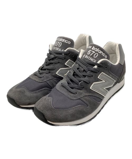 NEW BALANCE（ニューバランス）NEW BALANCE (ニューバランス) M670CHR　スニーカー グレー サイズ:27cmの古着・服飾アイテム