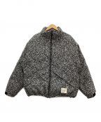 COOTIE PRODUCTIONSクーティープロダクツ）の古着「T/W Jacquard Down Jacket」｜ブラック