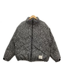 COOTIE PRODUCTIONS（クーティープロダクツ）の古着「T/W Jacquard Down Jacket」｜ブラック