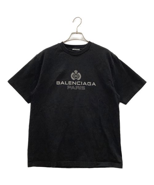 BALENCIAGA（バレンシアガ）BALENCIAGA (バレンシアガ) 半袖カットソー ブラック サイズ:XSの古着・服飾アイテム