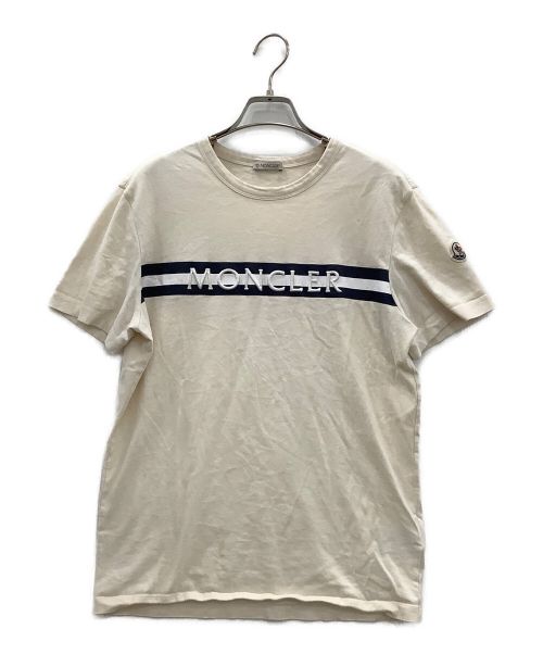 MONCLER（モンクレール）MONCLER (モンクレール) maglia t-shirt ベージュ サイズ:Mの古着・服飾アイテム