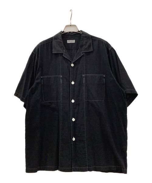 COMME des GARCONS HOMME（コムデギャルソン オム）COMME des GARCONS HOMME (コムデギャルソン オム) オープンカラーシャツ ブラック サイズ:印字不鮮明の古着・服飾アイテム