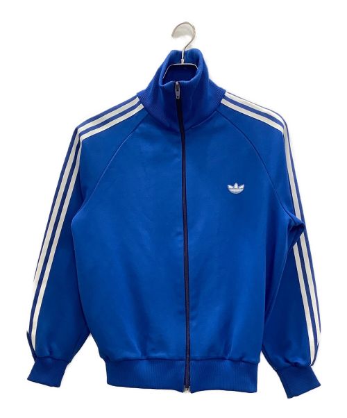 adidas（アディダス）adidas (アディダス) 80'sトラックジャケット ブルー サイズ:4号の古着・服飾アイテム