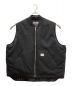 COOTIE PRODUCTIONS（クーティープロダクツ）の古着「Polyester OX Padded Work Vest」｜ブラック