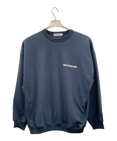 COOTIE PRODUCTIONS（クーティープロダクツ）COOTIE PRODUCTIONS (クーティープロダクツ) Dry Tech Sweat Crew ネイビー サイズ:Lサイズの古着・服飾アイテム