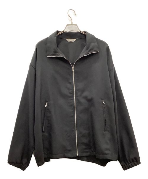 COOTIE PRODUCTIONS（クーティープロダクツ）COOTIE PRODUCTIONS (クーティープロダクツ) T/W Gabardine Stand Collar Zip Up Jacket ブラック サイズ:Lの古着・服飾アイテム