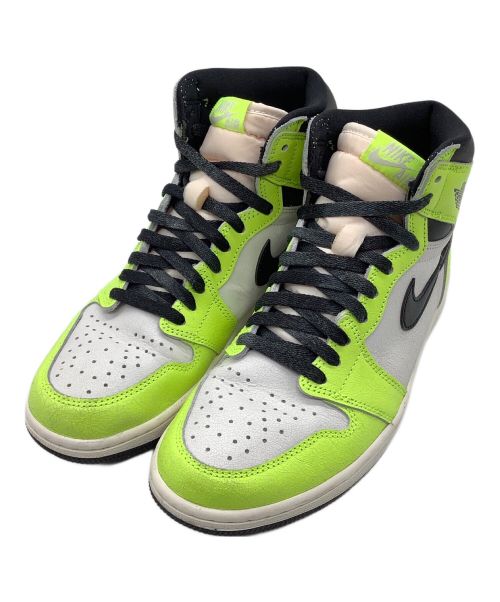 NIKE（ナイキ）NIKE (ナイキ) AIR JORDAN1 HIGH OG VOLT ホワイト×イエロー サイズ:26.5cmの古着・服飾アイテム