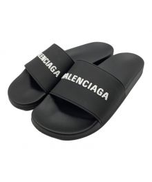 BALENCIAGA（バレンシアガ）の古着「シャワーサンダル POOL MEN」｜ブラック