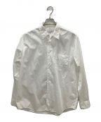 Graphpaperグラフペーパー）の古着「Broad Regular Collar Shirt」｜ホワイト