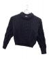 apartment Three（アパートメントスリー）の古着「Apartment Three　Chunky Cable-Knit Sweater」｜ネイビー