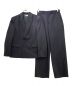 apartment Three（アパートメントスリー）の古着「Double-breasted Blazer+Tailored Trousers」｜ブラック