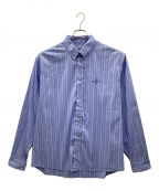 HIDE AND SEEKハイドアンドシーク）の古着「HIDE AND SEEK　B.D. L/S Shirt (24ss)」｜ブルー