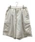 COOTIE PRODUCTIONS（クーティープロダクツ）の古着「COOTIE PRODUCTIONS　POLYESTER CANVAS ERROR FIT CARGO EASY SHORTS」｜オフアイボリー