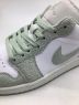 中古・古着 NIKE (ナイキ) NIKE AIR JORDAN 1 LOW SE グリーン サイズ:26.5cm：7000円