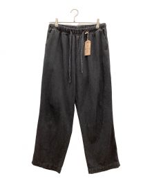 HIDE AND SEEK（ハイドアンドシーク）の古着「HIDE AND SEEK　DENIM TRACK PANT」｜インディゴ