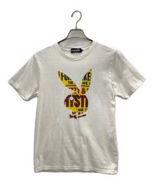 Hysteric Glamour×PLAY BOY（ヒステリックグラマー×プレイボーイ）の古着「Hysteric Glamour　PLAY BOY　プリントTシャツ」｜アイボリー