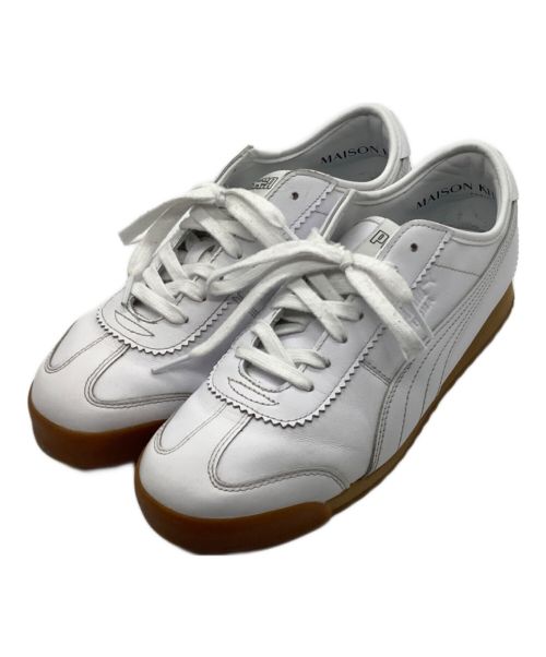 PUMA（プーマ）PUMA (プーマ) maison kitsune (メゾンキツネ) プーマ メゾンキツネ コラボ ローマ スニーカー ホワイト サイズ:26.5cmの古着・服飾アイテム