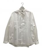 COOTIE PRODUCTIONSクーティープロダクツ）の古着「120/2 Broad L/S Shirt」｜ホワイト