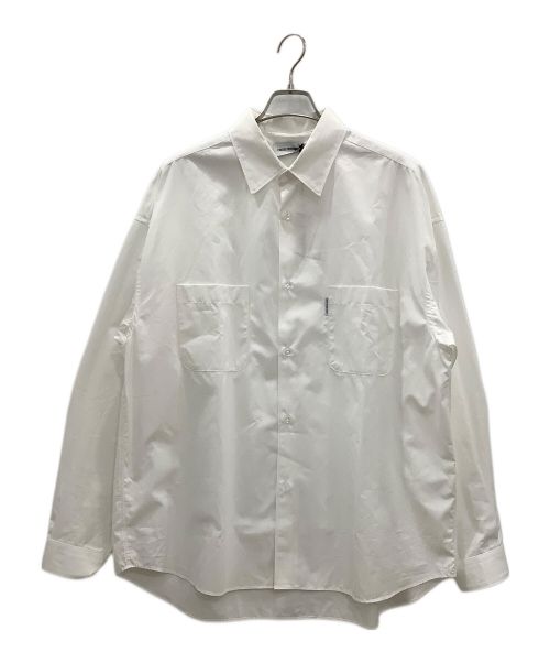 COOTIE PRODUCTIONS（クーティープロダクツ）COOTIE PRODUCTIONS (クーティープロダクツ) 120/2 Broad L/S Shirt ホワイト サイズ:Lの古着・服飾アイテム