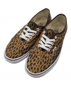 VANS×WACKO MARIAバンズ×ワコマリア）の古着「レオパード柄ローカットスニーカー」｜ブラウン×ブラック