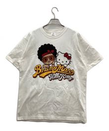 BRUNO MARS×HELLO KITTY（ブルーノ マーズ×ハローキティ）の古着「コラボプリントTシャツ」｜ホワイト